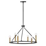 Medium Single Tier Chandelier
