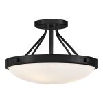 Medium Semi-Flush Mount