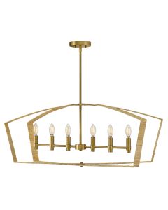 Large Six Light Linear